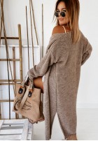 Sweter Kardigan Nancy Mokka