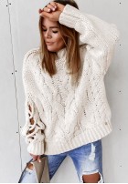 Sweter Cocomore Casual Ecru