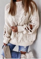 Sweter Cocomore Casual Ecru