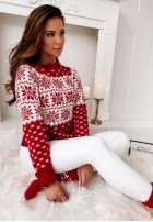 Sweter Snowball Red