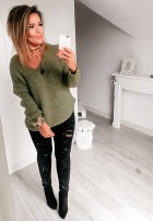 Sweter Chiocco Khaki