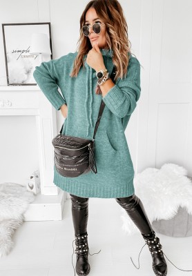 Langer Oversize-Pullover mit Kapuze Loyn Maritim