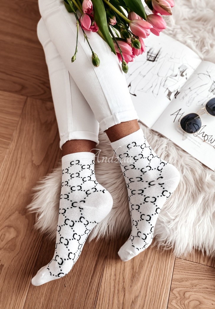 Grande white socks