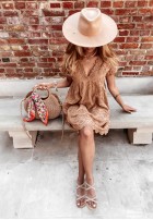 Sukienka Boho Bethy Camel