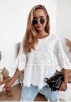 Bluzka Boho Lenny White