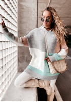 Sweter Oversize Hamilton Mint&Powder