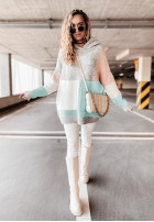 Sweter Oversize Hamilton Mint&Powder