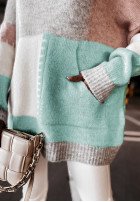 Sweter Oversize Hamilton Mint&Powder