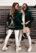 Jacke Alpaka Holiday Bottle Green