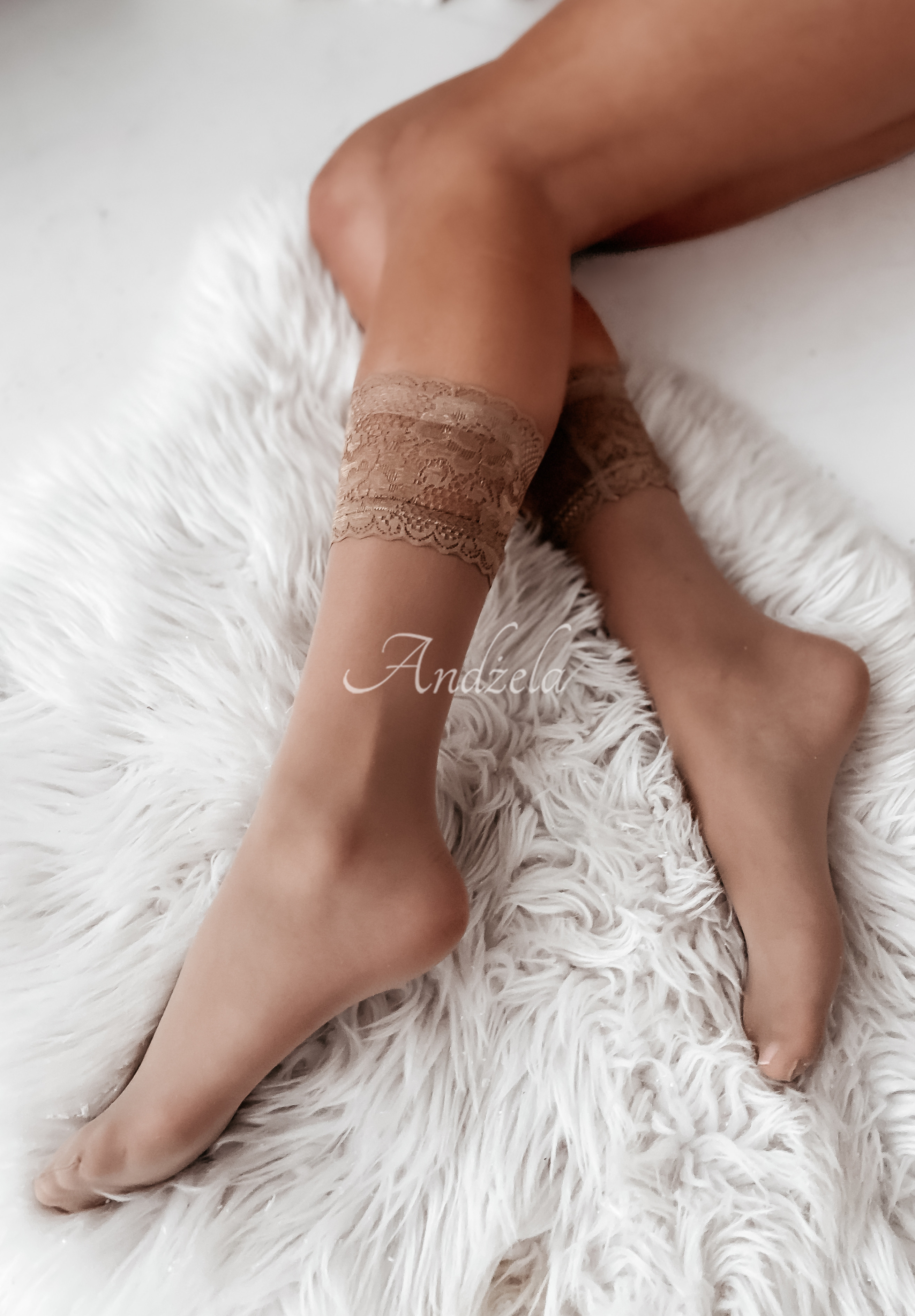 Socken Kala Beige