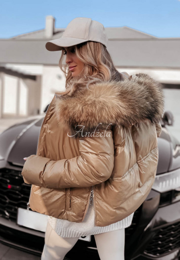 Daunenjacke Shila Camel