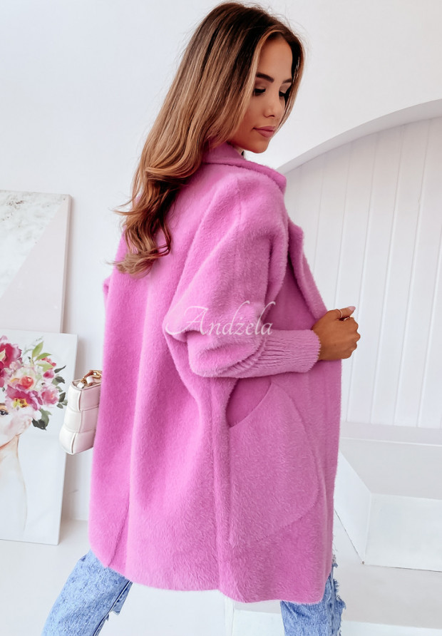 Mantel alpaka oversize Royal Rosa