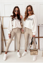 Spodnie Woskowane Rebel Nude