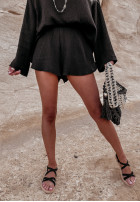 Muślinowe spodenki Somalia czarne