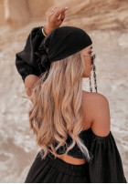 Muślinowa chusta Malta czarna