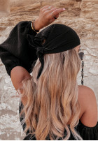 Muślinowa chusta Malta czarna