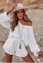 Muślinowe spodenki Somalia białe