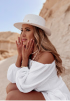 Muślinowa bluzka Attare biała