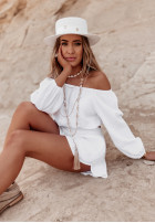 Muślinowa bluzka Attare biała