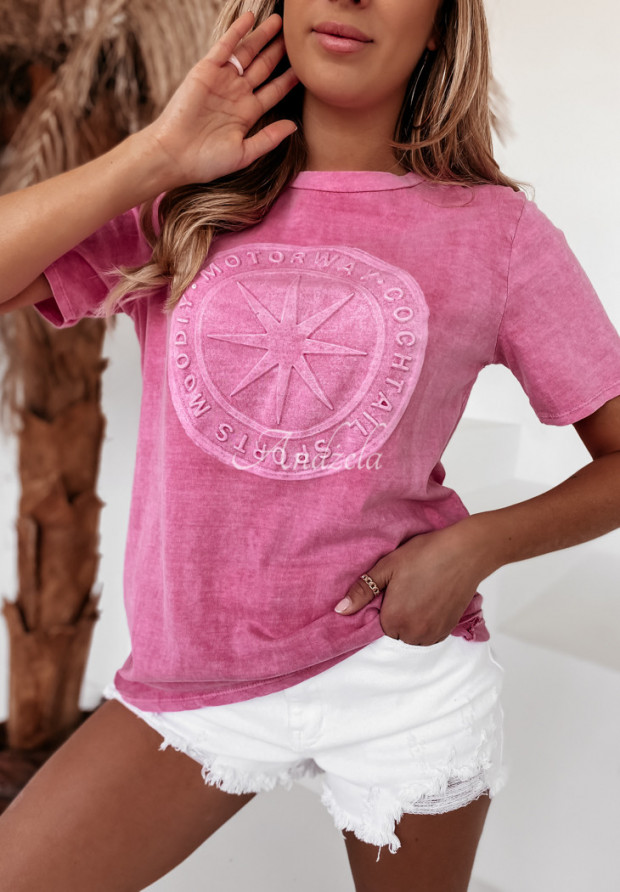 T-Shirt Motorway Rosa
