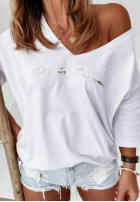 Bluzka Chosing Dreams White