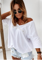 Bluzka Chosing Dreams White