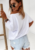 Bluzka Chosing Dreams White