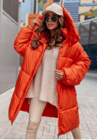 Długa puchowa Jacke Winterset Orange