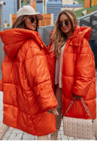 Długa puchowa Jacke Winterset Orange