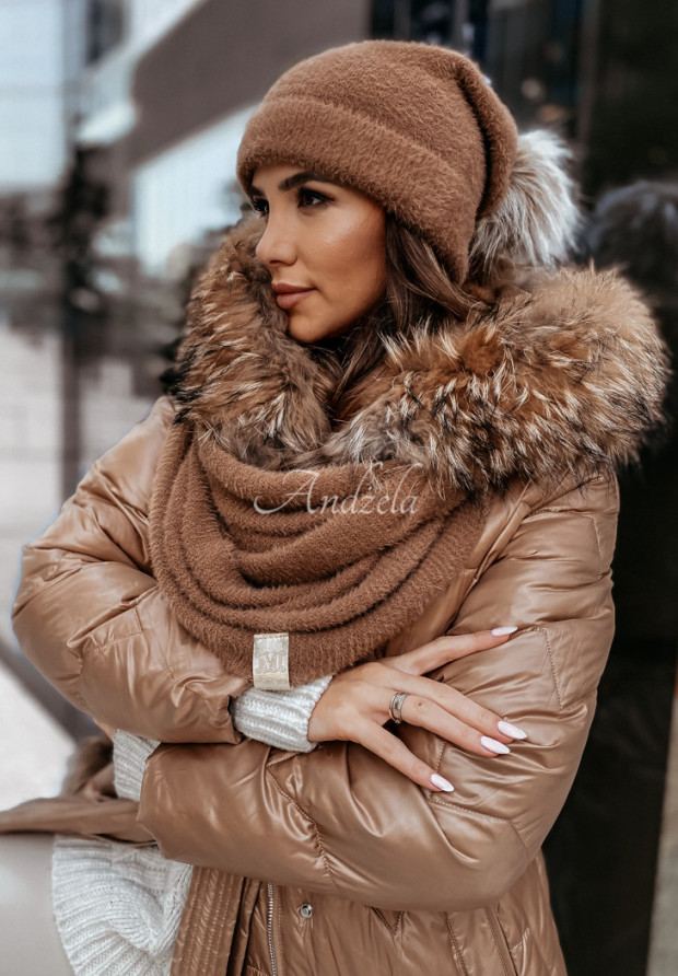 Set alpaka Hot Chocolate Camel