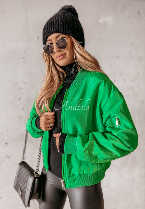 Kurze Bomberjacke Dunmore Grün