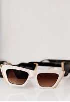 Brille przeciwsłoneczne Wild Sun brązowo-Ecru