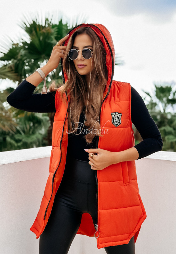 Steppweste Crestia Orange