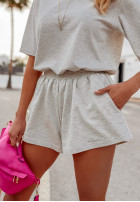Krótkie dresowe spodenki Comfy Grau