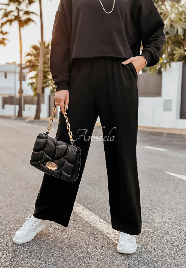 Jogginghose wide leg Day Off Schwarz
