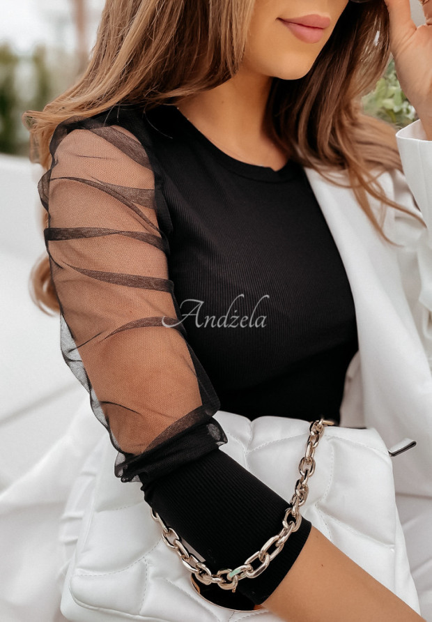 Bluse Sweet Romance Schwarz