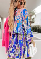 Wzorzysta Dress Magnala Sierra in blue