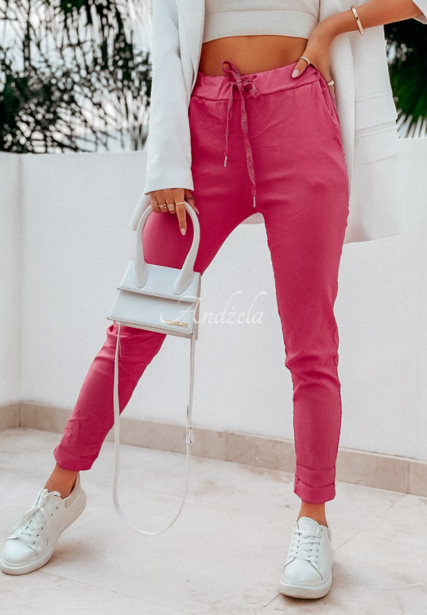 Stoffhose Angamos Fuchsia