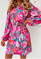 Kwiecista Kleid Beautiful Blossoms Rosa