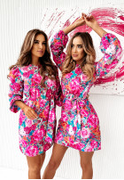 Kwiecista Kleid Beautiful Blossoms Rosa