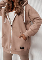 Rozpinana Sweatshirt Siempre Beige