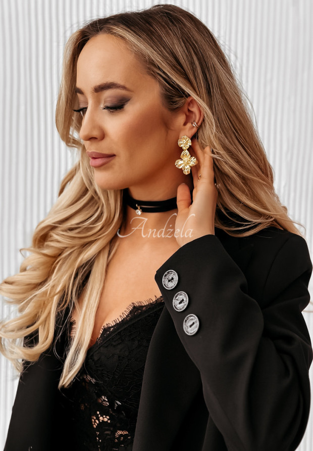 Ohrringe mit Blumen Darling Flower Gold