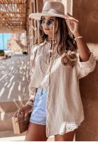 Lniana Shirt Sun Symphony in beige