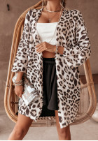 Leicht Cardigan Wild Thing w zwierzęcy print