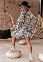 Leicht Cardigan Wild Thing w zwierzęcy print