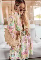 Wzorzysta Dress Magnala Aria in yellow