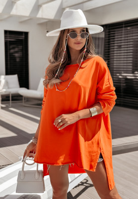 Bluse oversize My Base Orange