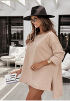 Blouse oversize My Base in beige