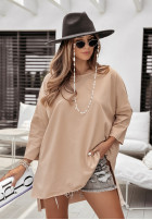 Blouse oversize My Base in beige