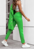 Eleganckie Trousers Key To Success in green